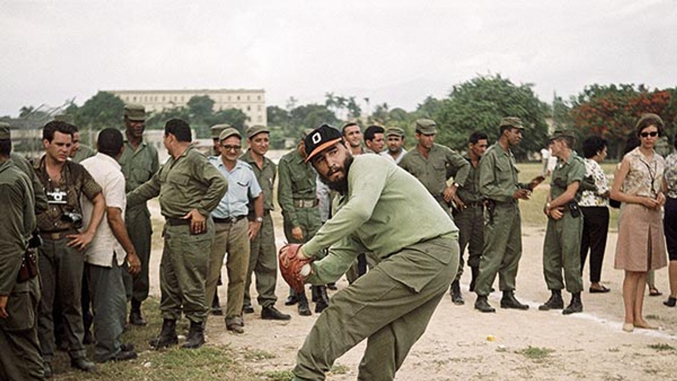 Fidel Castro beim Baseball