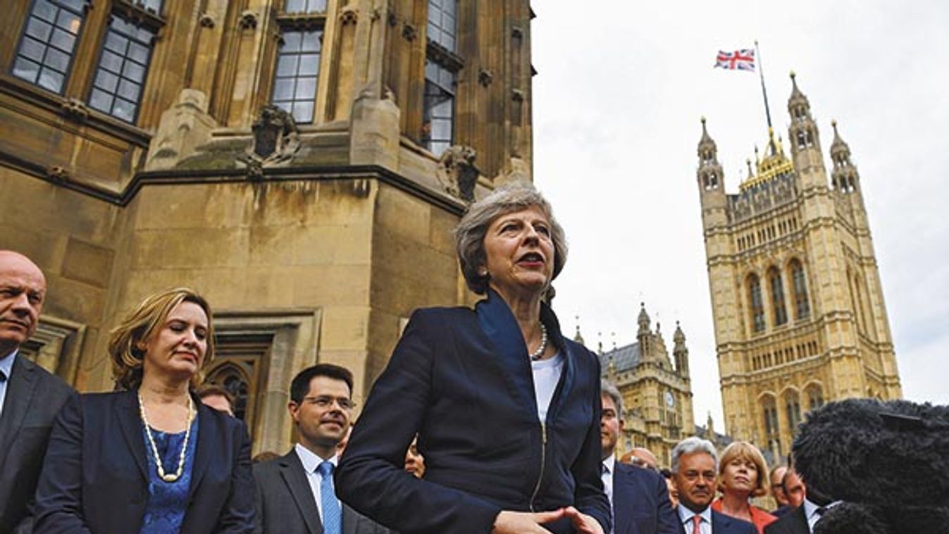 Theresa May named UK's new PM