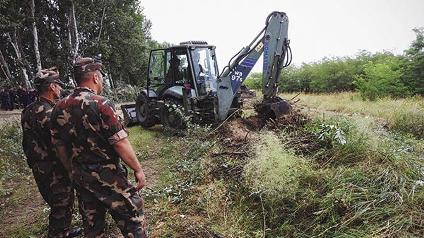 A polgármester is a helyi gazdáktól tudta meg: alapozzák a vasfüggönyt