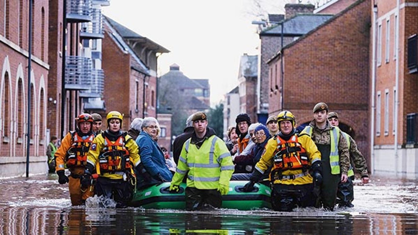Severe Flooding Affects Northern England