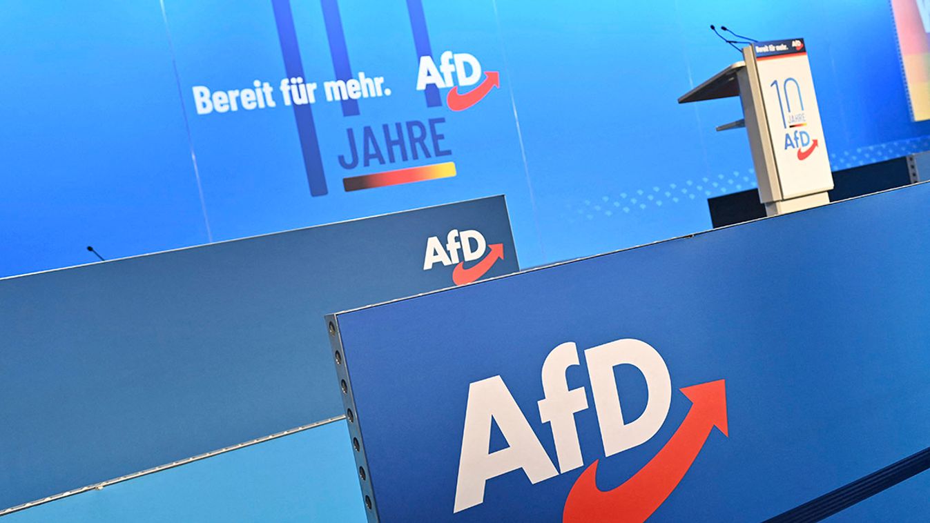 14th AfD Party Congress 2023 in Magdeburg.