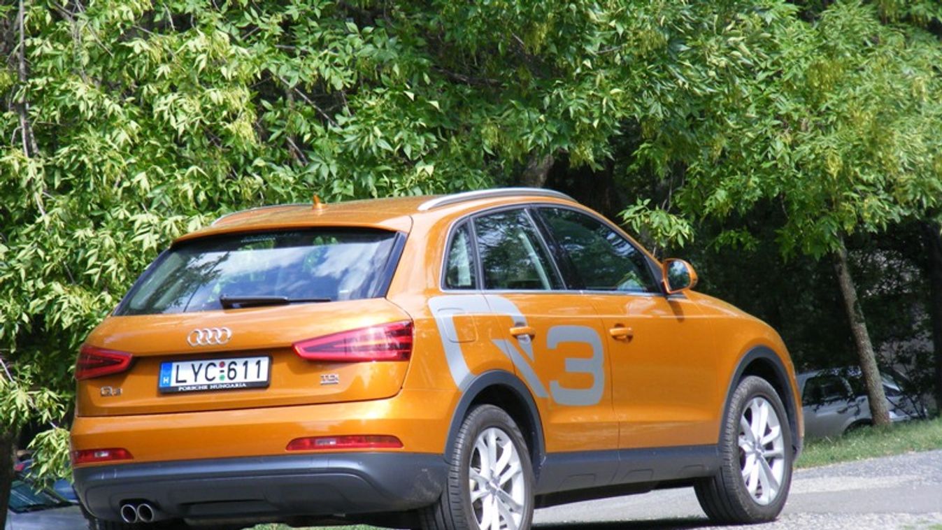 Audi Q3 2,0 TDI: négykarikás játékszer