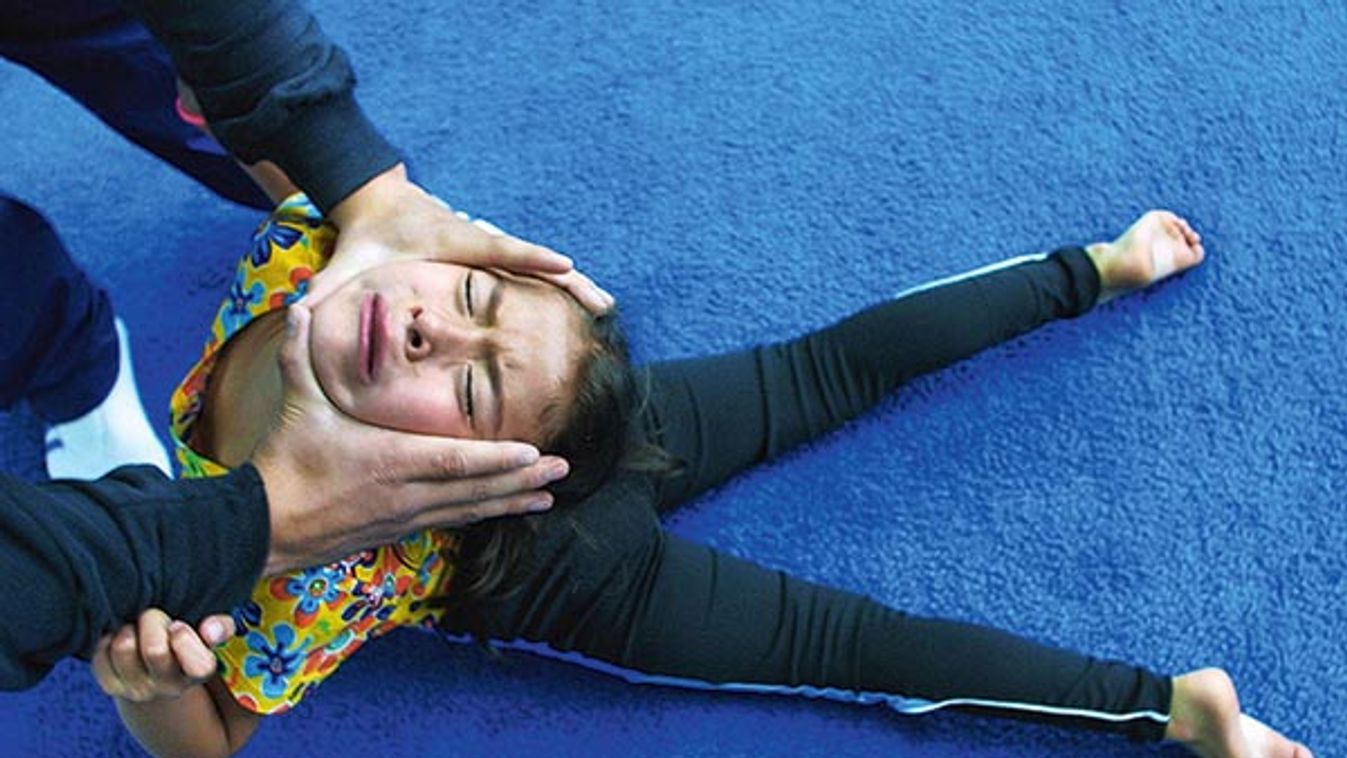 ECUADOR-CHILDREN-GIMNASTICS