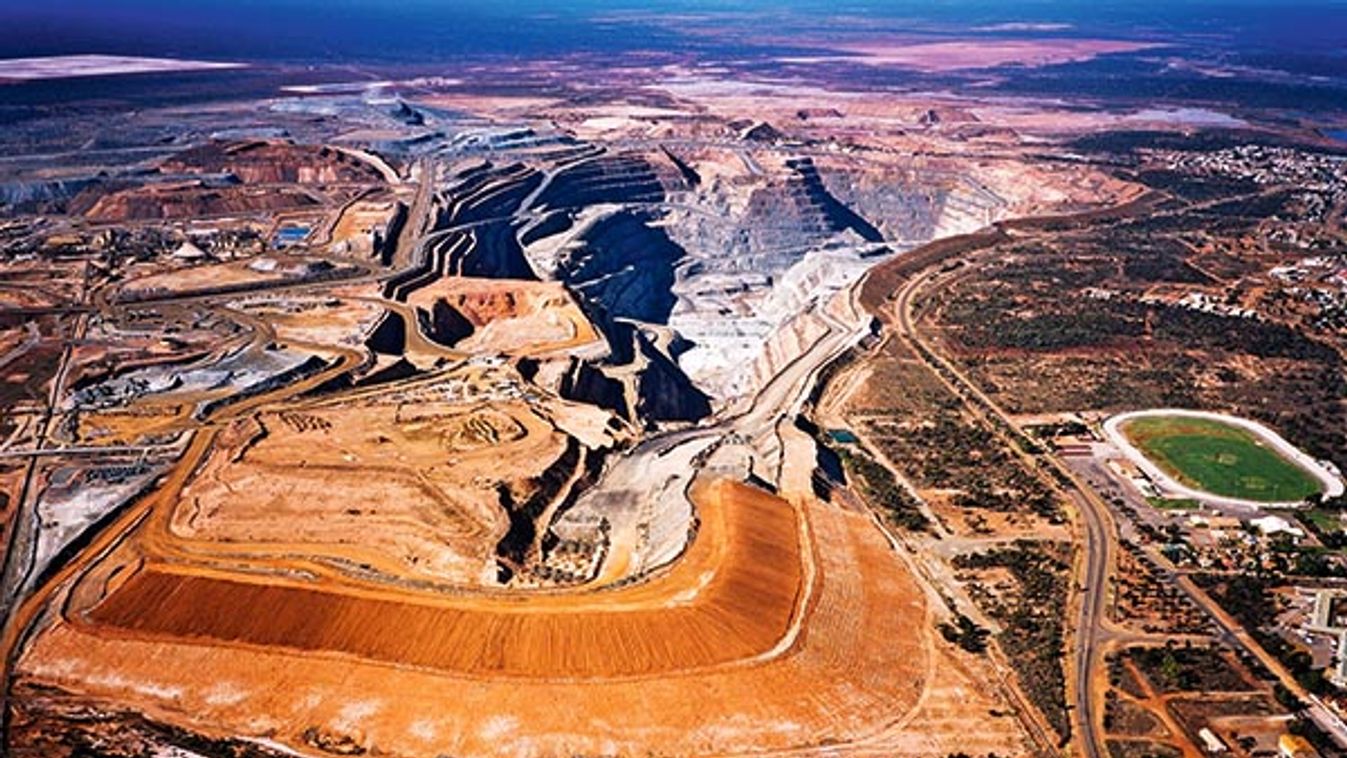 Mining town of Kalgoorlie, Western Australia