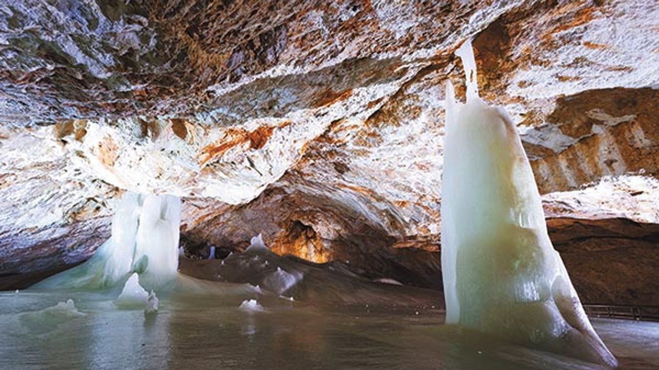 Dobsinska ice cave, Slovakia