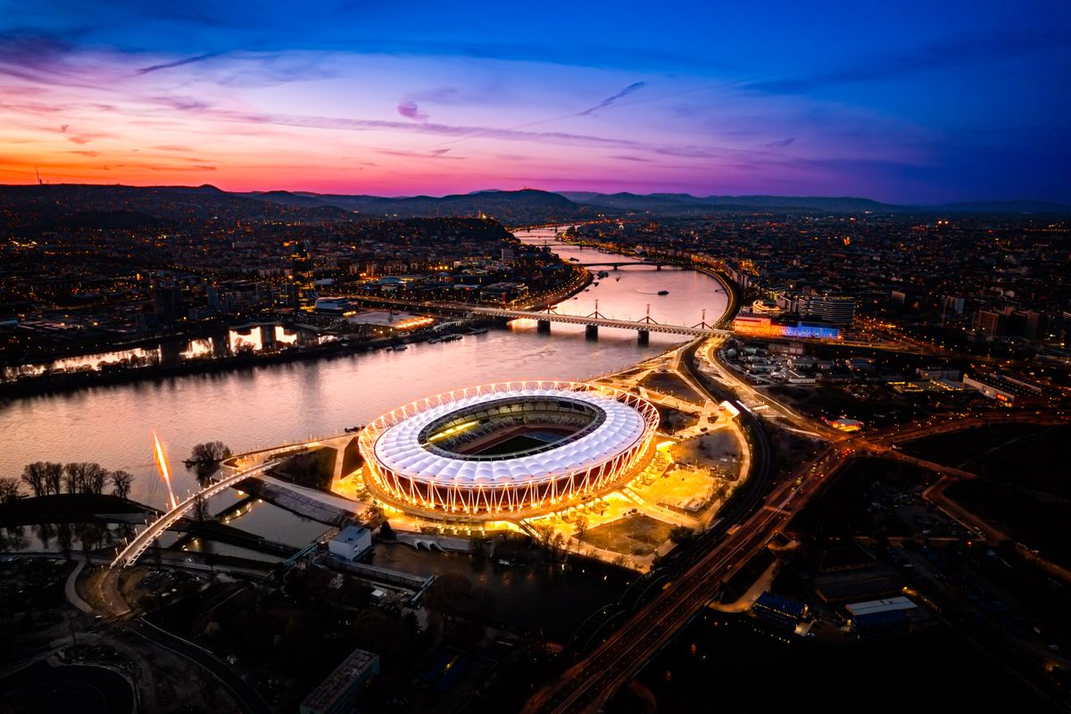 A 2023-as budapesti atlétikai világbajnokság helyszínéül szolgáló Nemzeti Atlétikai Központ