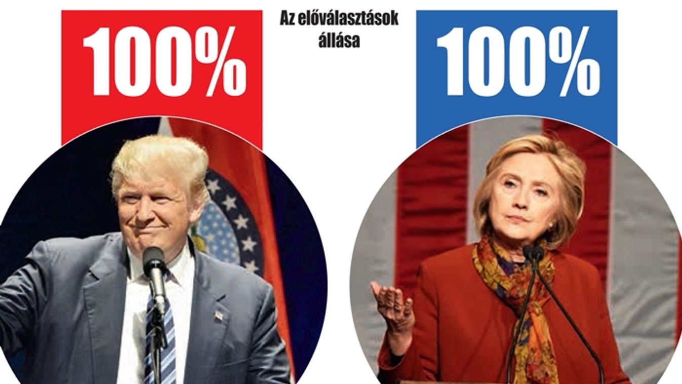 Nemek harca - Hillary Clinton megszerezte a szükséges számú támogatót