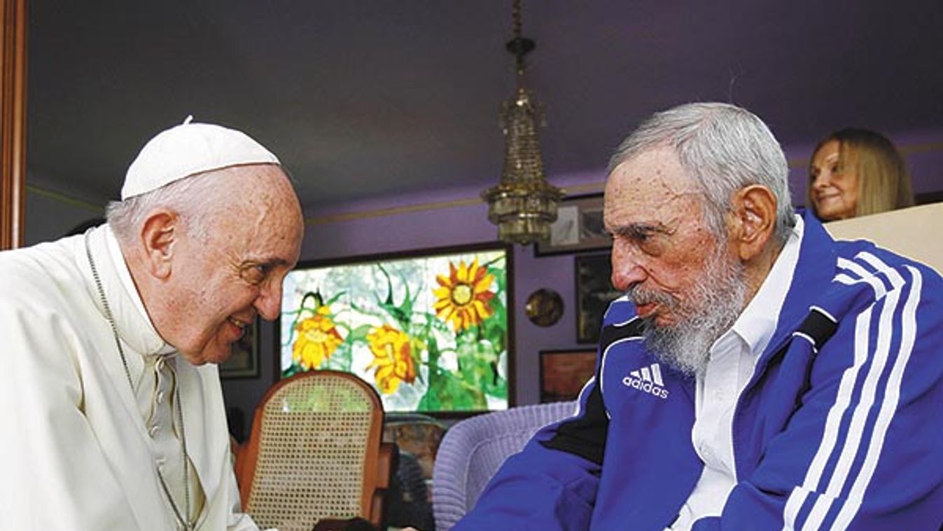 Le pape François rencontre Fidel Castro ŕ La Havane