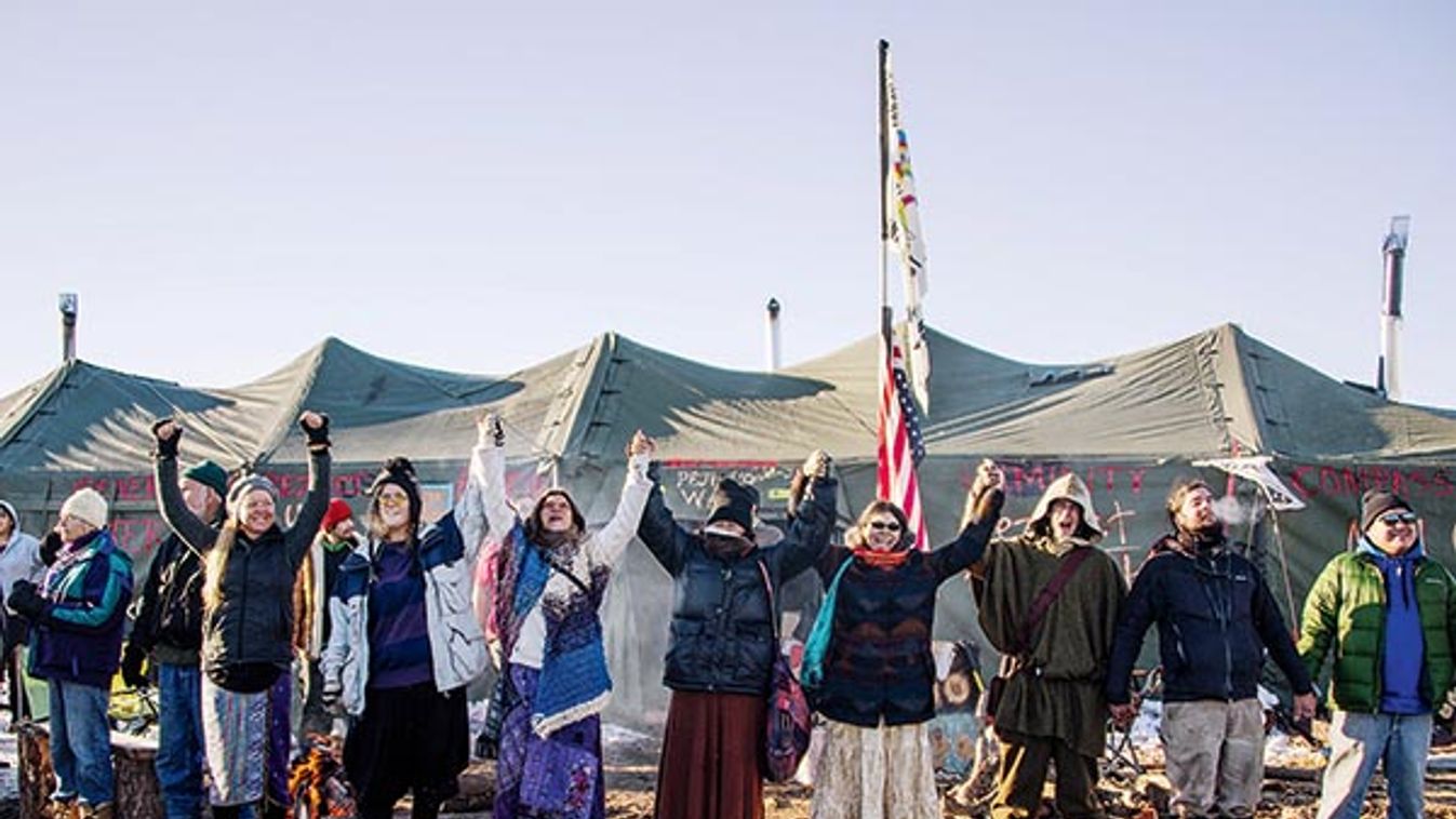 Protests Continue At Standing Rock Sioux Reservation
US environment oil pipeline protest