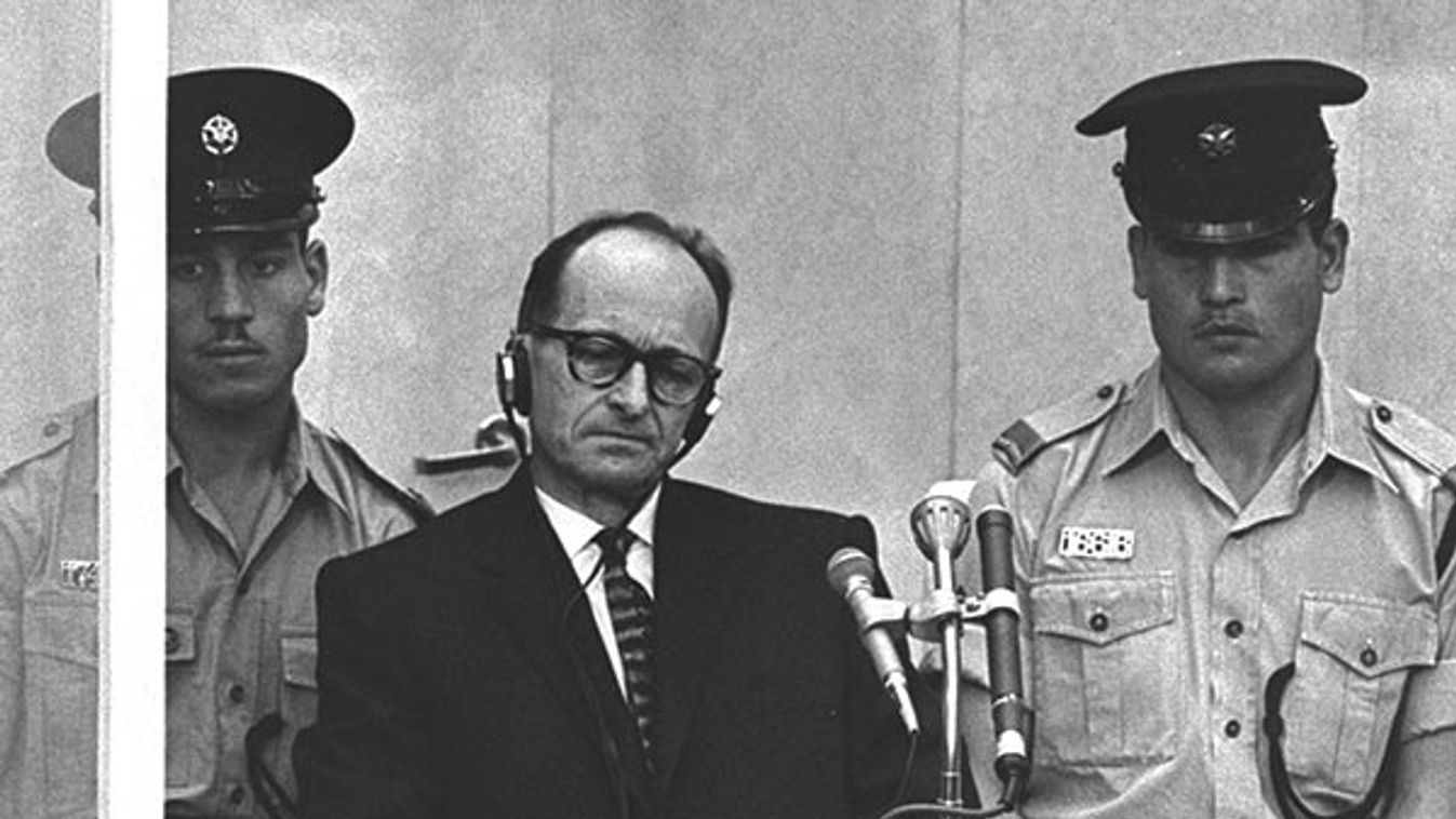 Otto Adolf Eichmann 19 March 1906 – 31 May 1962. German Nazi on trial for war crimes and hanged in 1962