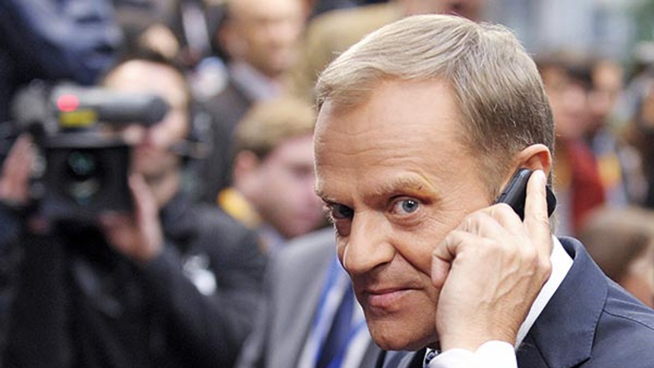 Poland's PM Tusk arrives at an informal summit of European Union leaders in Brussels