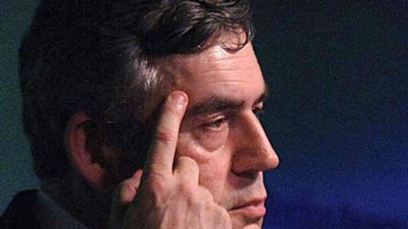 Gordon Brown nem bír magával?