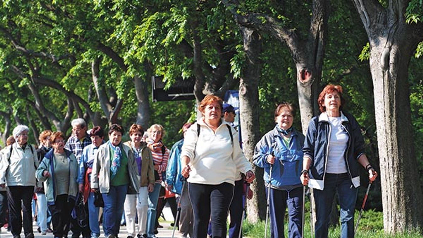 Nem életunt nyugdíjasok, hanem vidám, lelkes, 80 éves ifjak