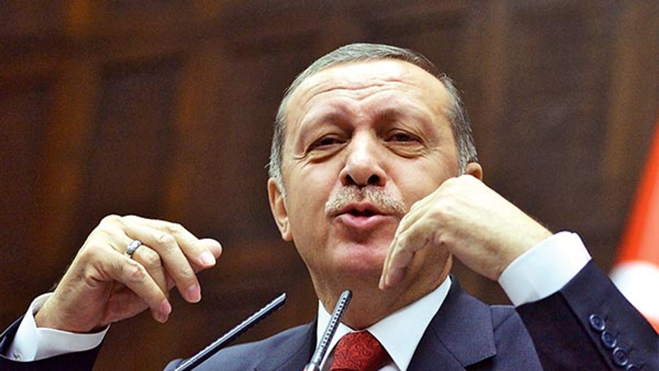 PM Erdogan Attends AKP Parliamentary Group Meeting - Ankara