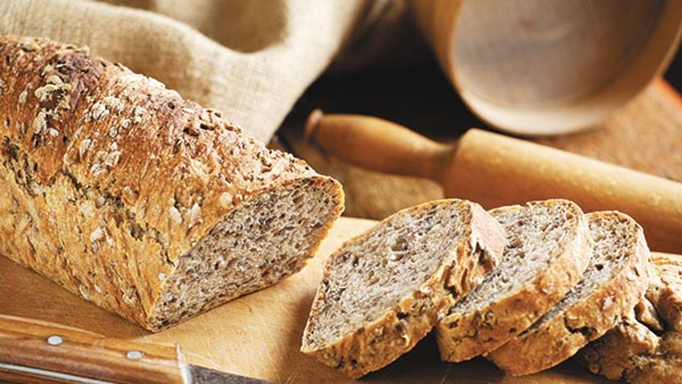 Étvágygerjesztő - Dagasztás nélküli magos barna kenyér
