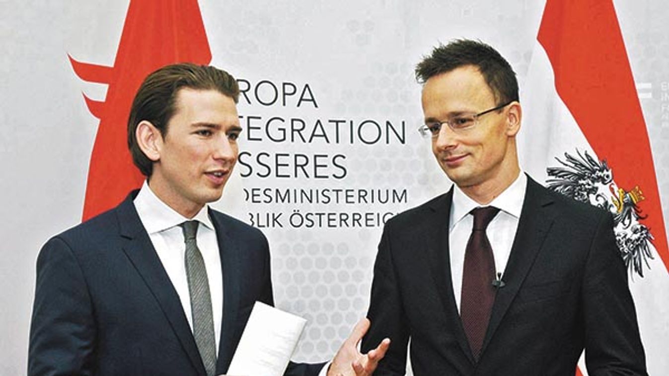 KURZ, Sebastian; Szijjártó Péter