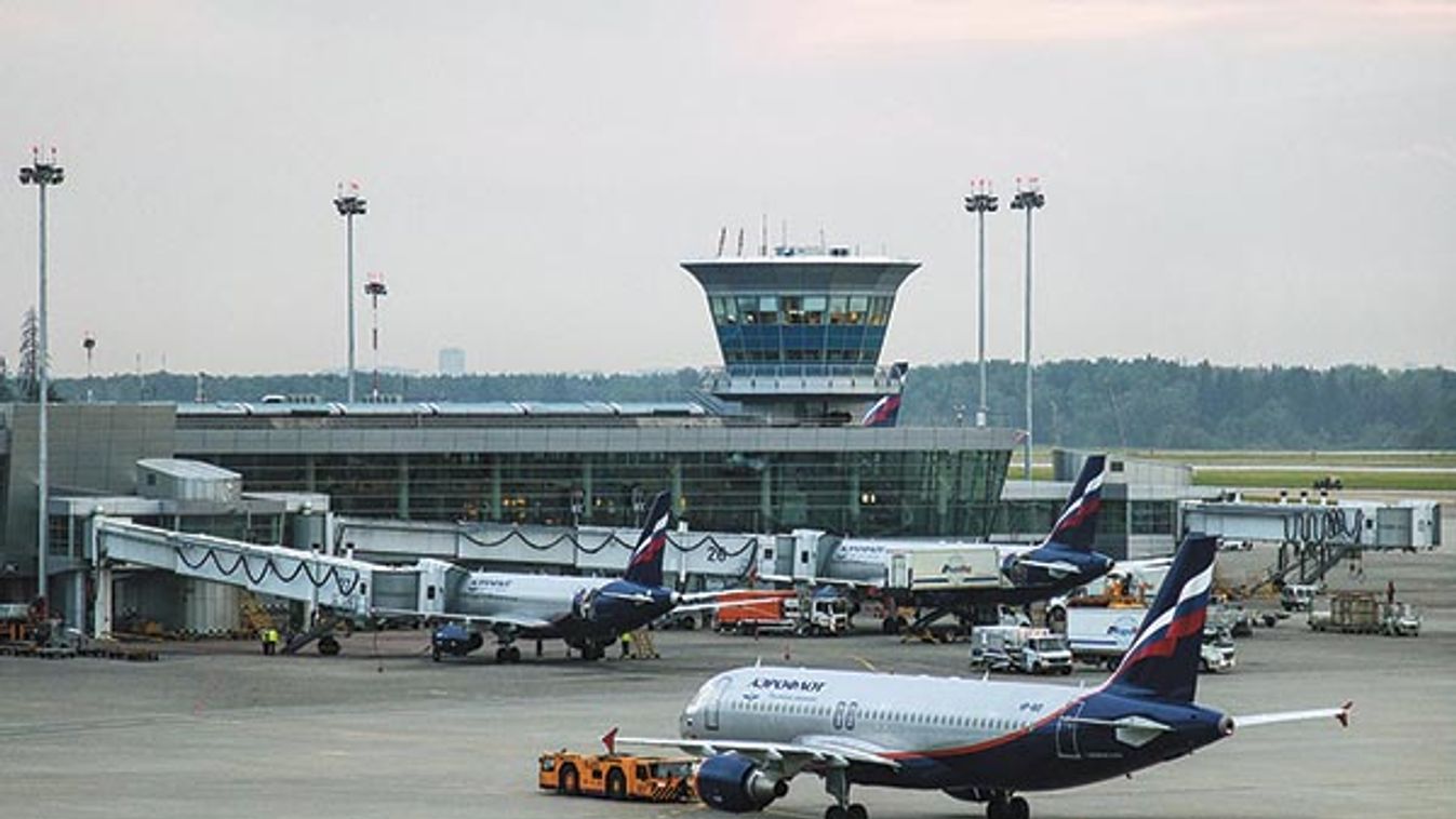 Aeroflot planes are seen at Moscow's Sheremetyevo airport