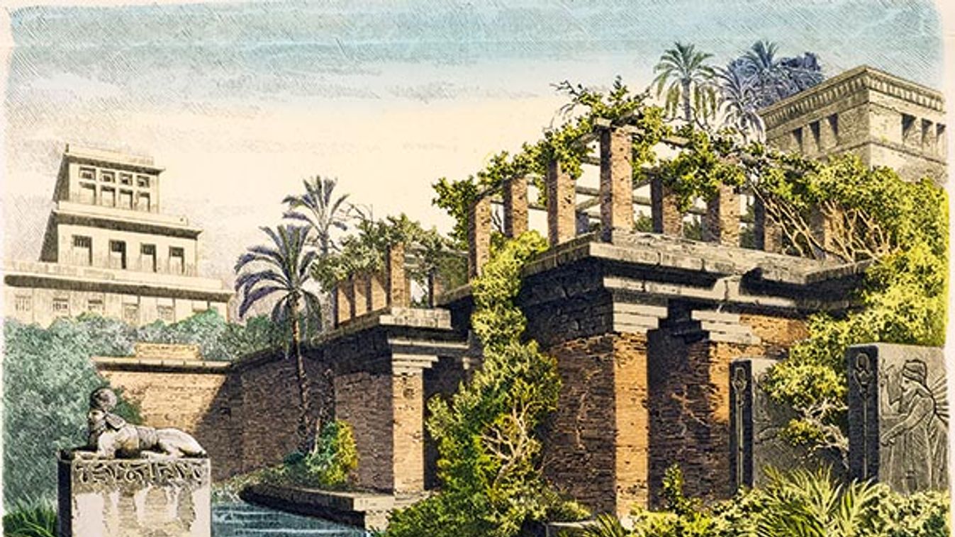 Babylon / Hanging Gardens / 1886