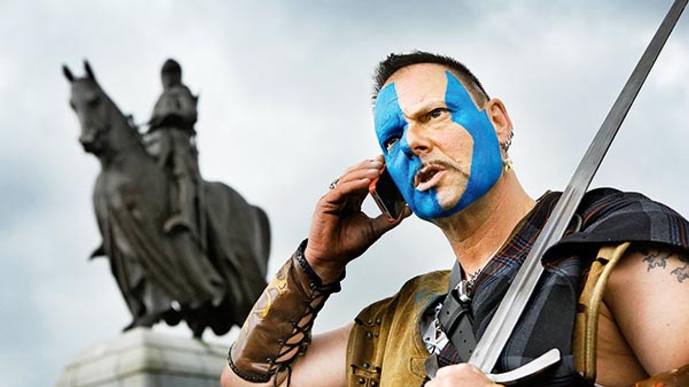 Battle of Bannockburn re-enacted