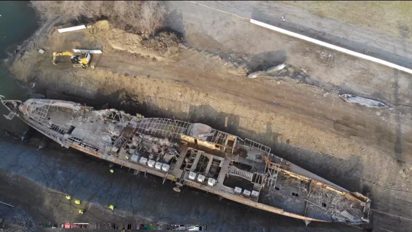 Szárazföldön van a Szőke Tisza