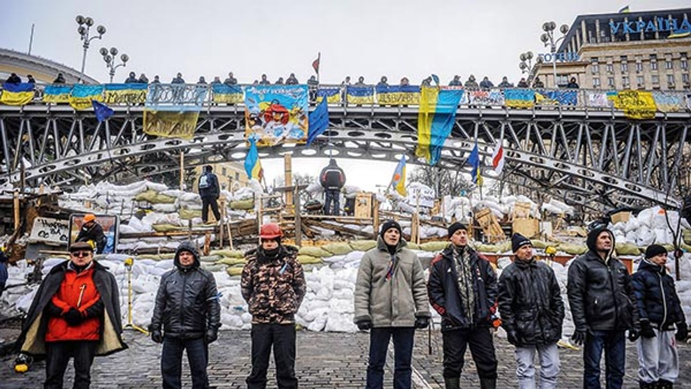 Independence Square Occupation Continues - Kiev