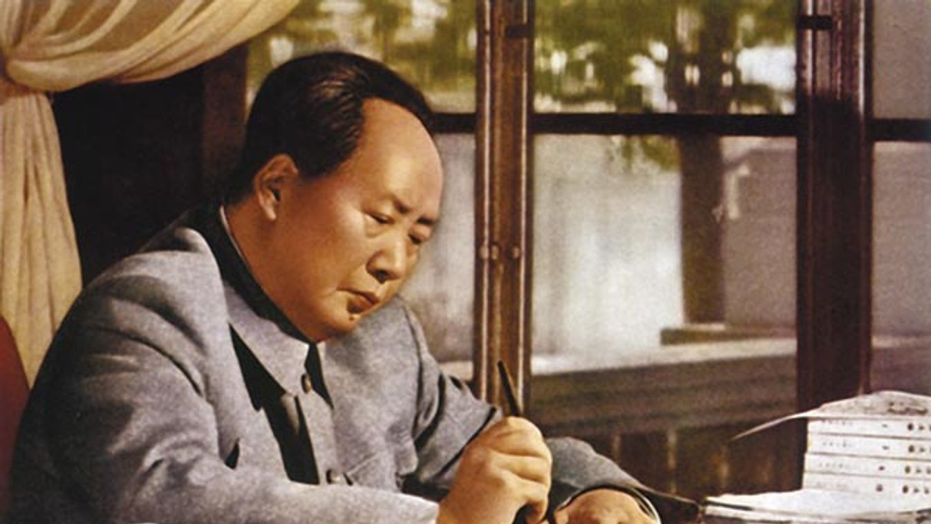 Chinese statesman Mao Zedong (1893-1976).