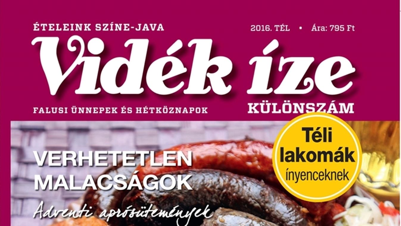 Halvariációk az ünnepi asztalra, a Vidék Íze magazin segítségével