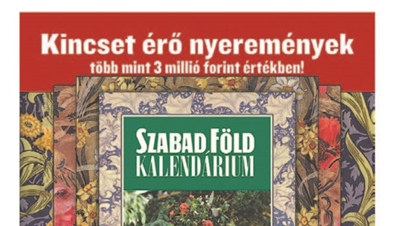 Megjelent! Újra itt a Kalendárium!