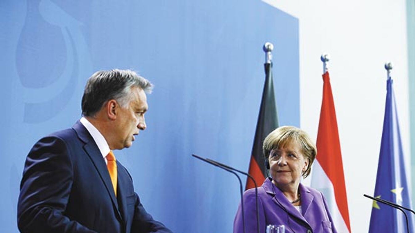 Orbán of Hungary meets Merkel in Berlin