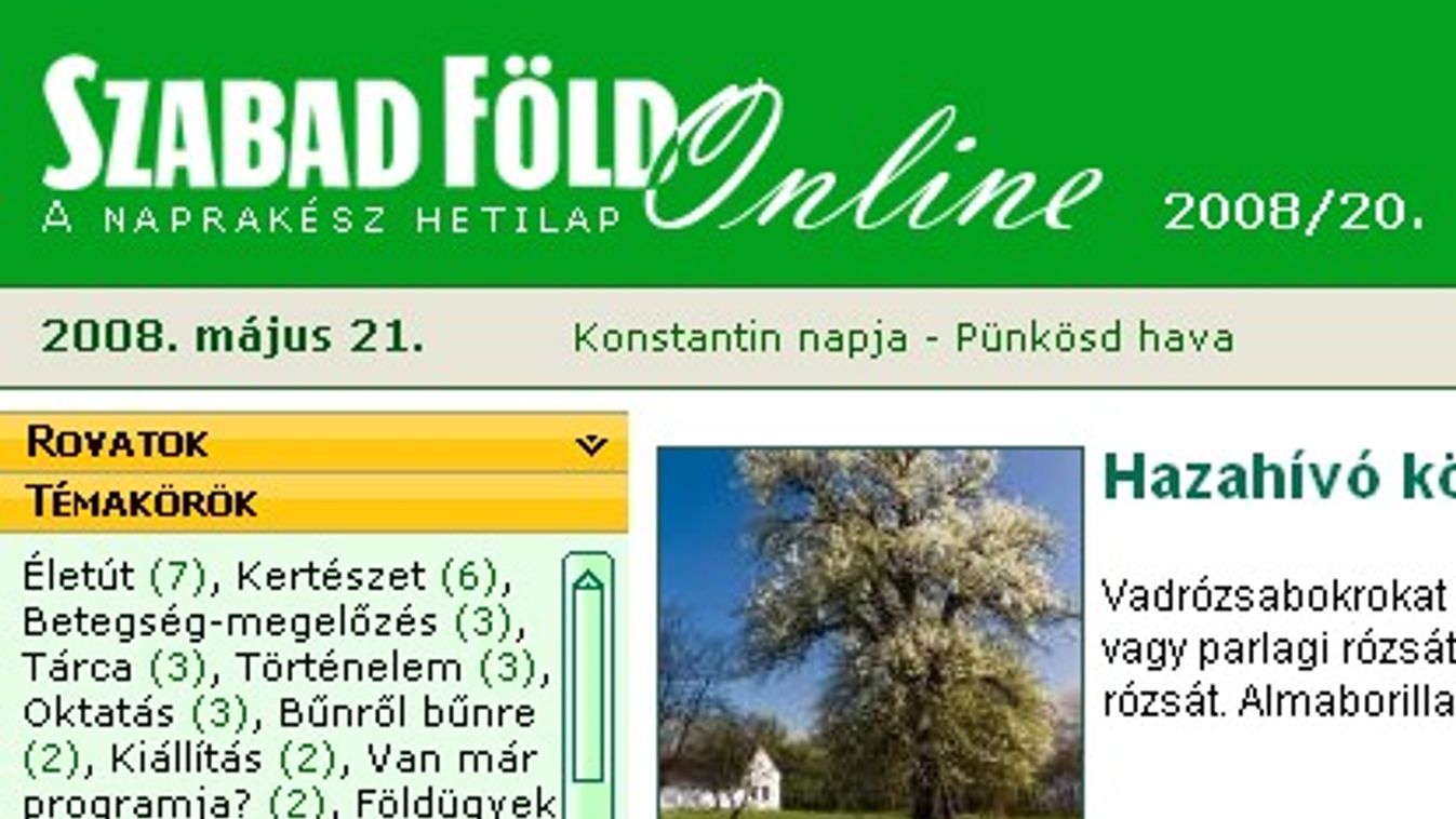 www.szabadfold.hu