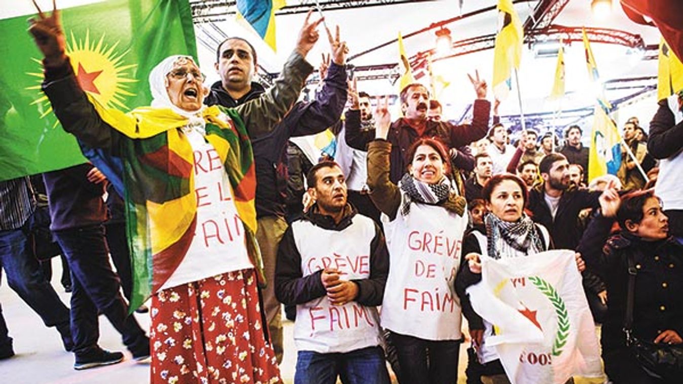 Syrian Kurds occupy European Parliament