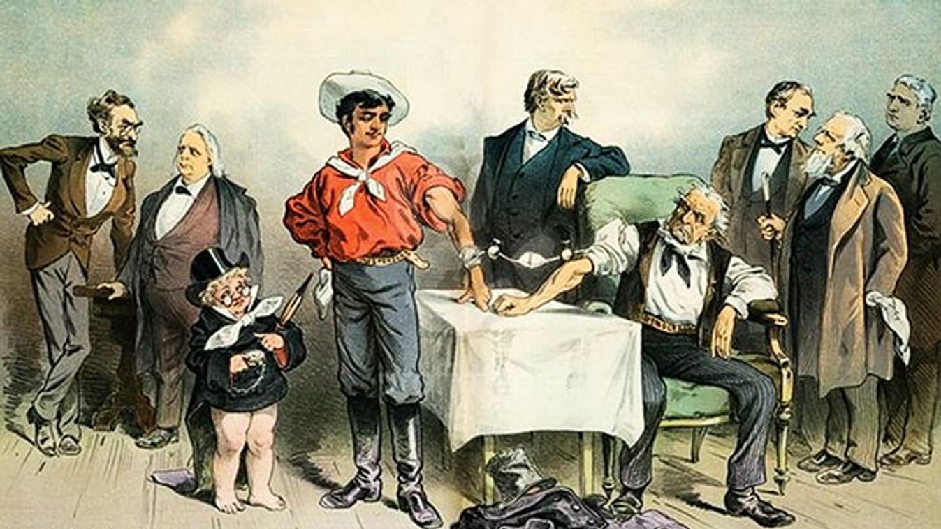 Political blood transfusion, 19th century