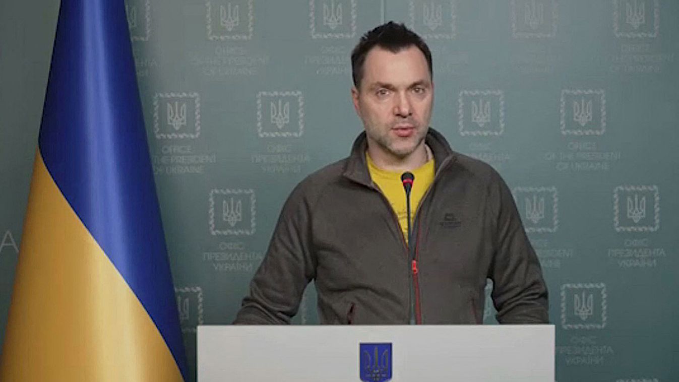 Ukrainian presidential adviser Oleksiy Arestovych