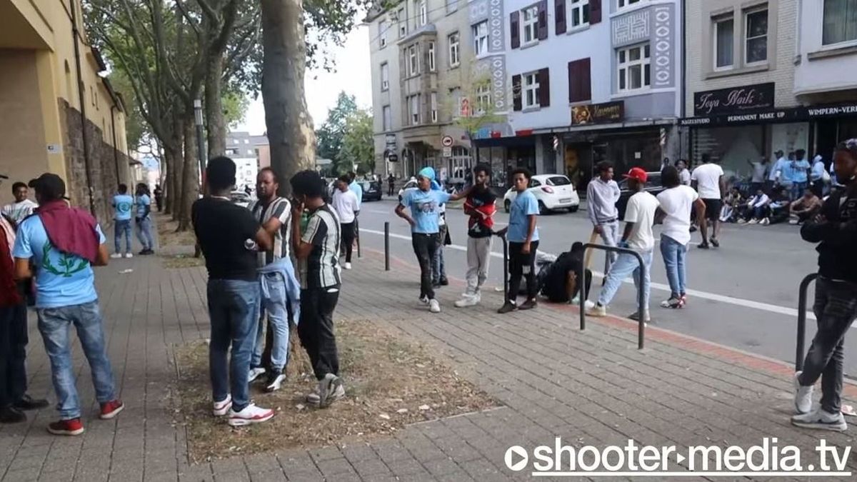A német kommentelők kiakadtak az eritreaiak stuttgarti tombolásán