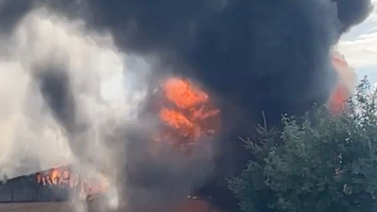 Óriási tűz ütött ki Csíkszeredán (videó)