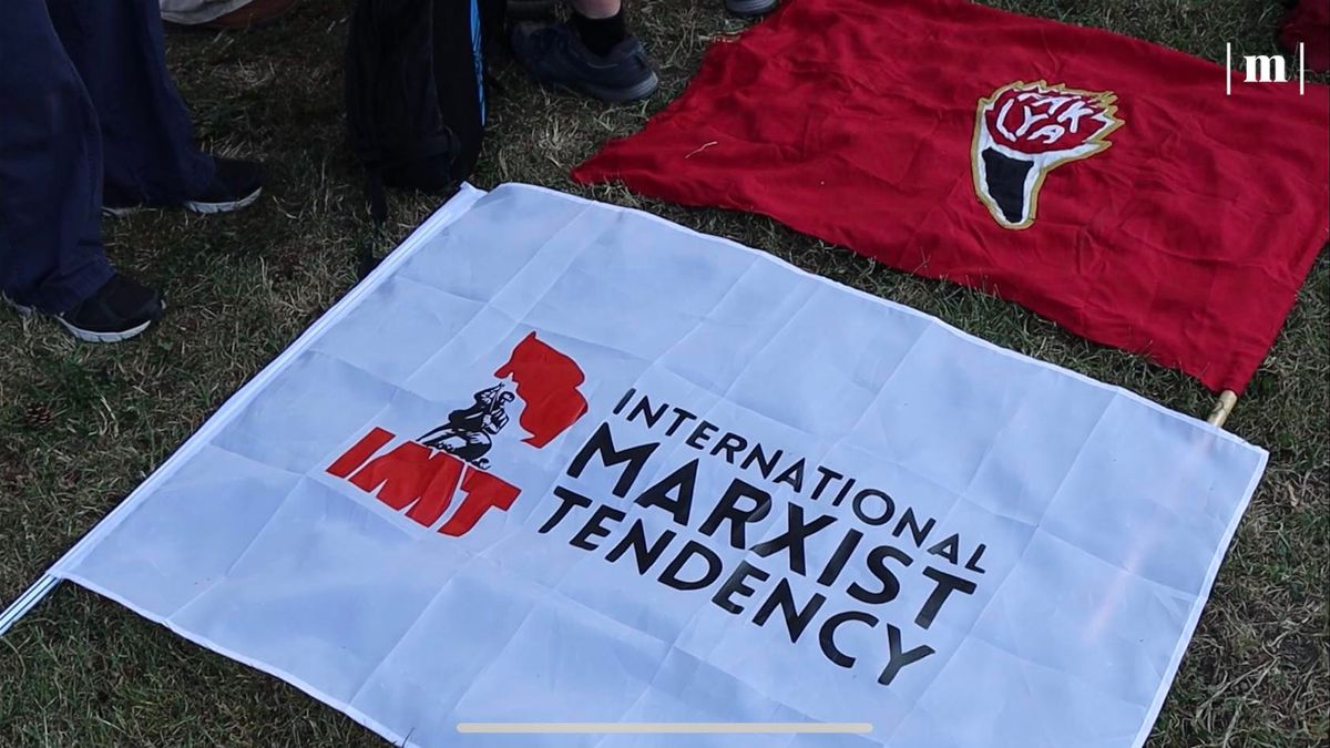 Egészen bizarr kommunista szervezetek is felbukkantak a tegnapi diáktüntetésen (FOTÓK)