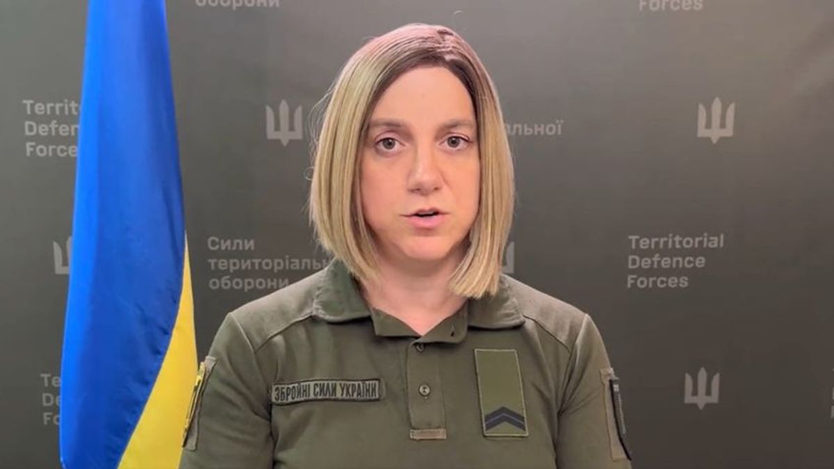 Ukrán transznemű szóvivő: Ukrajna az igazságot képviseli, Oroszország csak hazudik