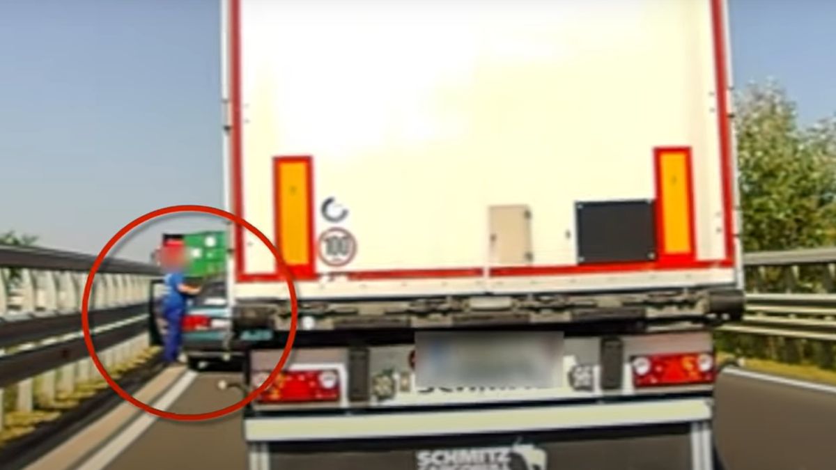 Újabb kamionos-autós csata a magyar autópályáról (videó)