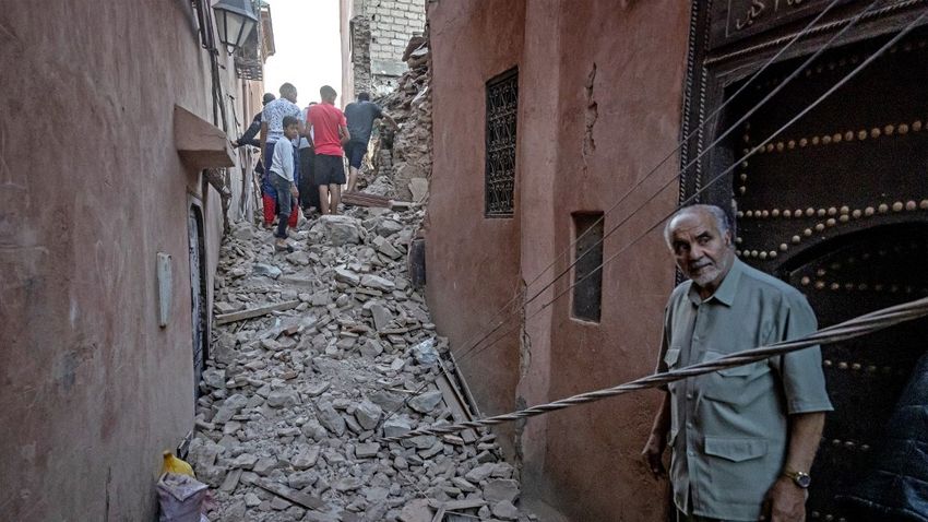 Földrengés Marokkóban