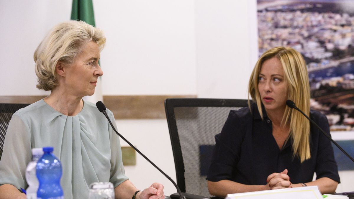 Guardian: Ursula von der Leyen „Melonizálva” jelent meg Lampedusán