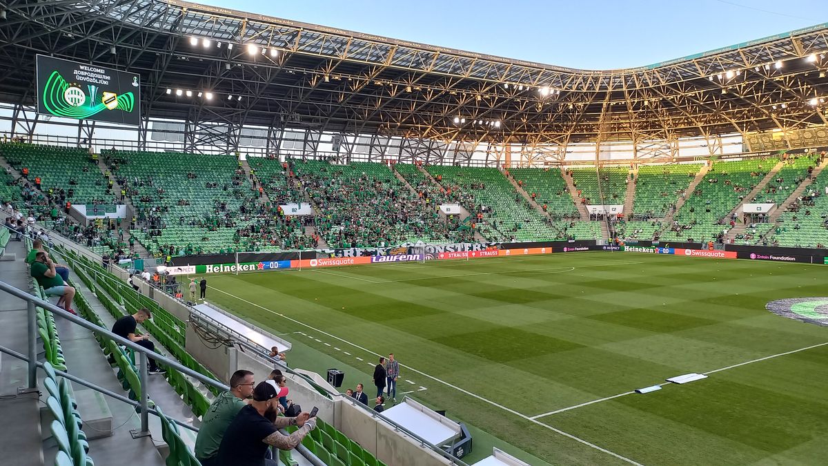 ÉLŐBEN PERCRŐL PERCRE - Ferencváros - Csukaricski labdarúgó Konferencialiga
