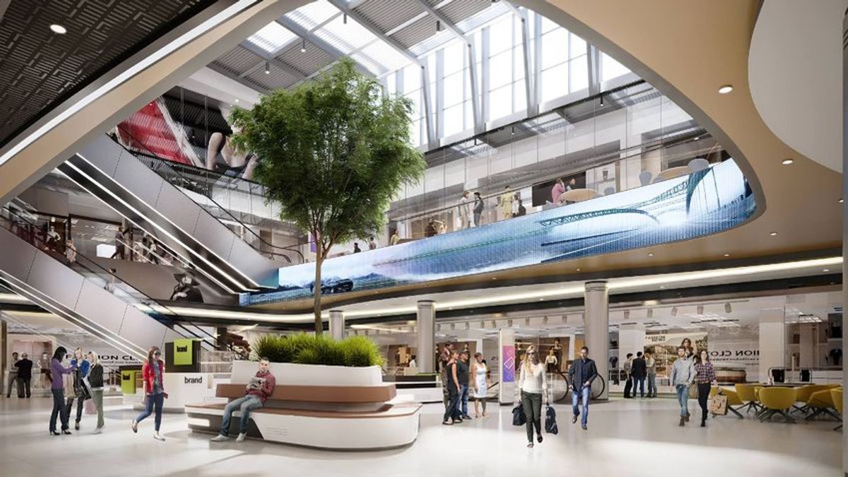 Tűz ütött ki egy budapesti plázában