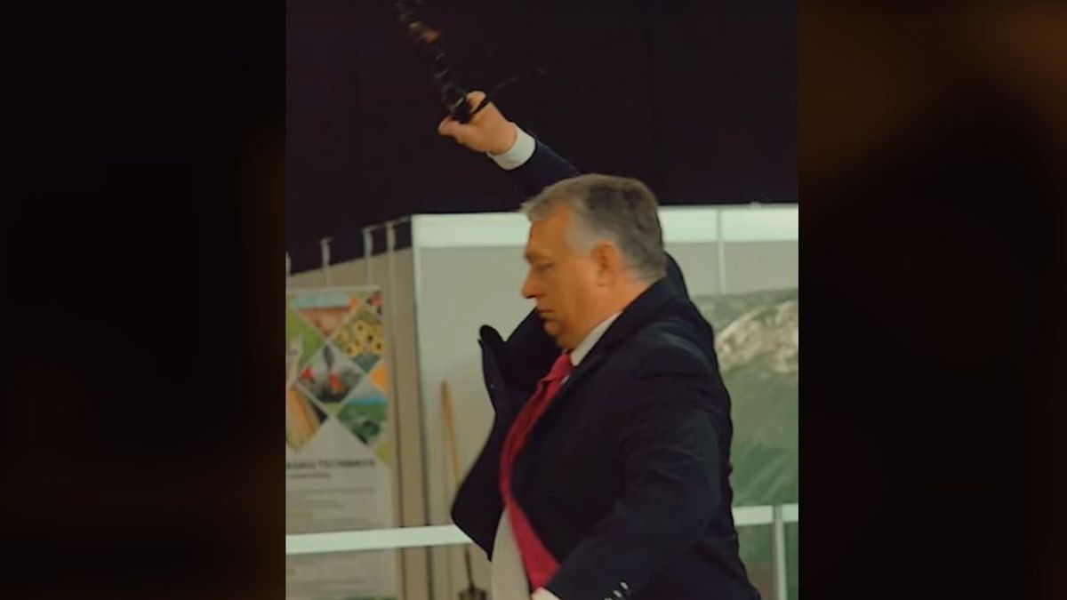 „Viktor ostora” – odacsapós videót osztott meg a kormányfő