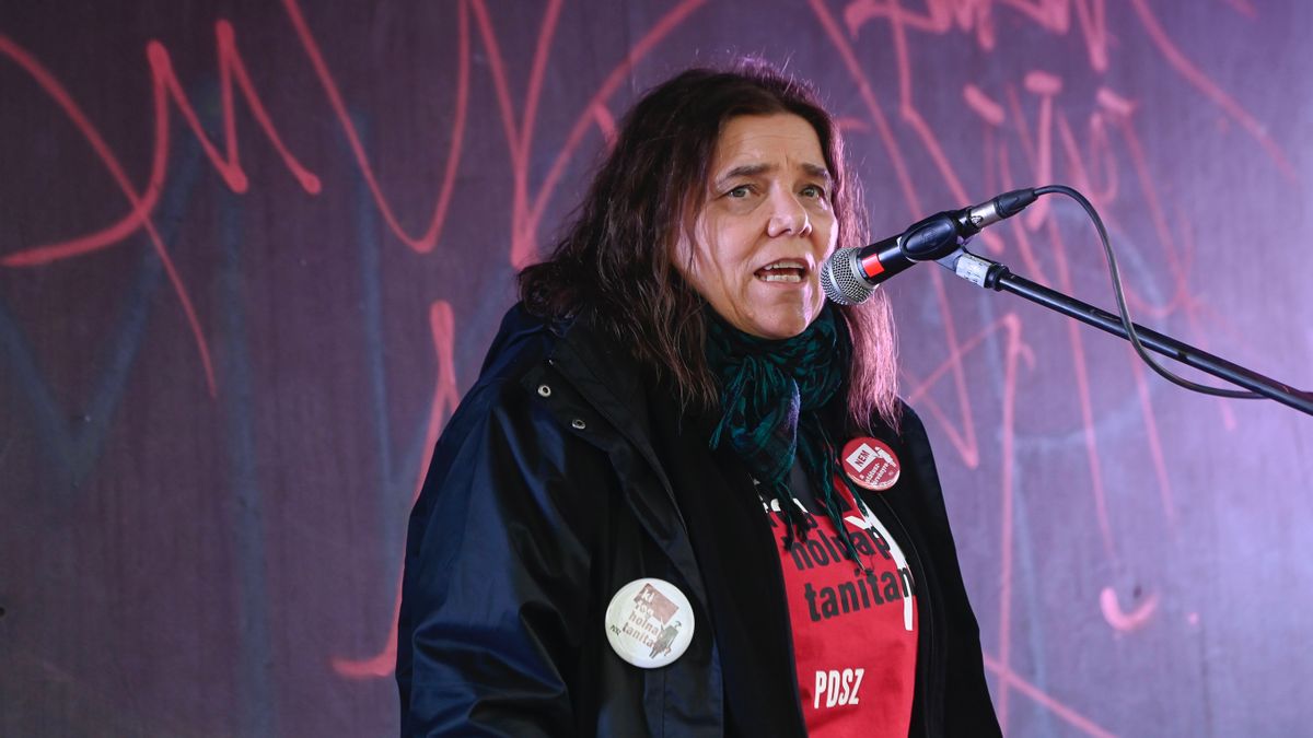 Már nem tanít, mégis aktívan agitál a PDSZ-es Nagy Erzsébet