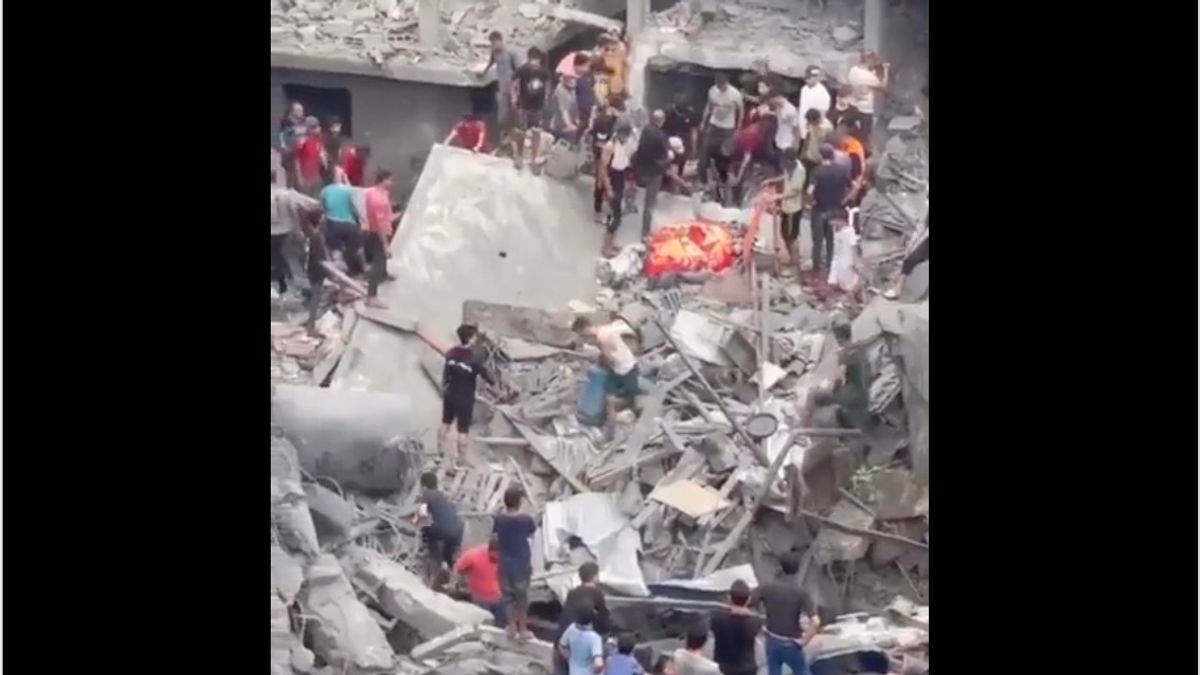 Ennyi maradt Gázából a brutális erejű izraeli támadás után (VIDEÓ)