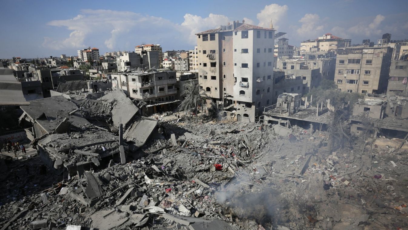Israeli airstrikes continue on the 12th day in Gaza