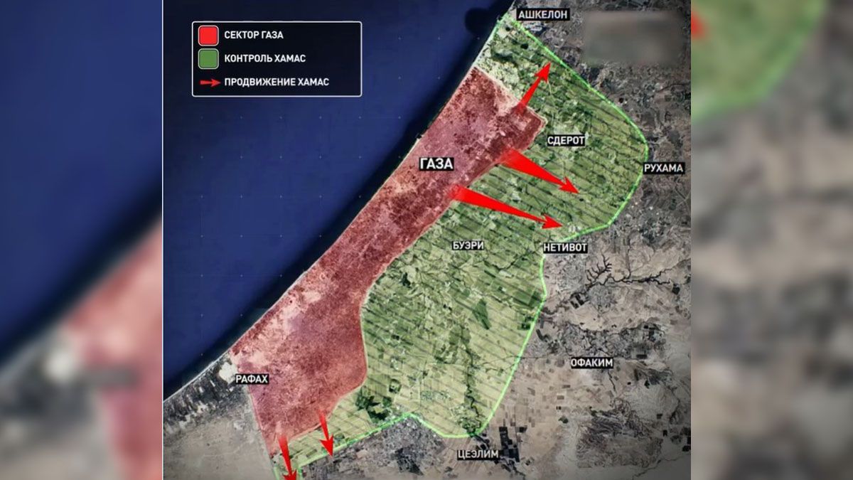 Látványos animáció készült a Hamász Izrael elleni inváziójáról, mutatjuk