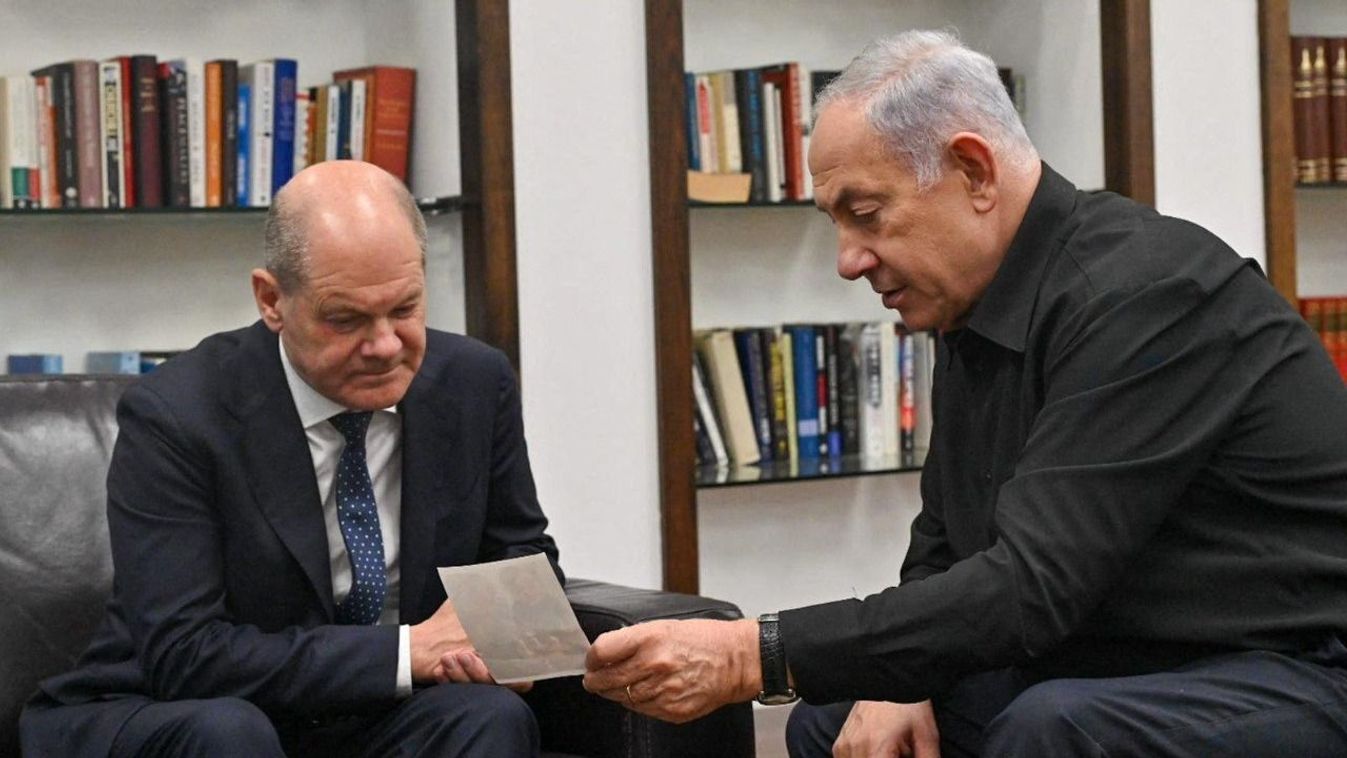 German Chancellor Olaf Scholz in Israel       
