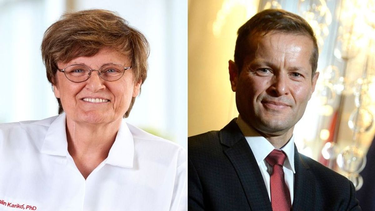 Forintérmén fog szerepelni Karikó Katalin és Krausz Ferenc