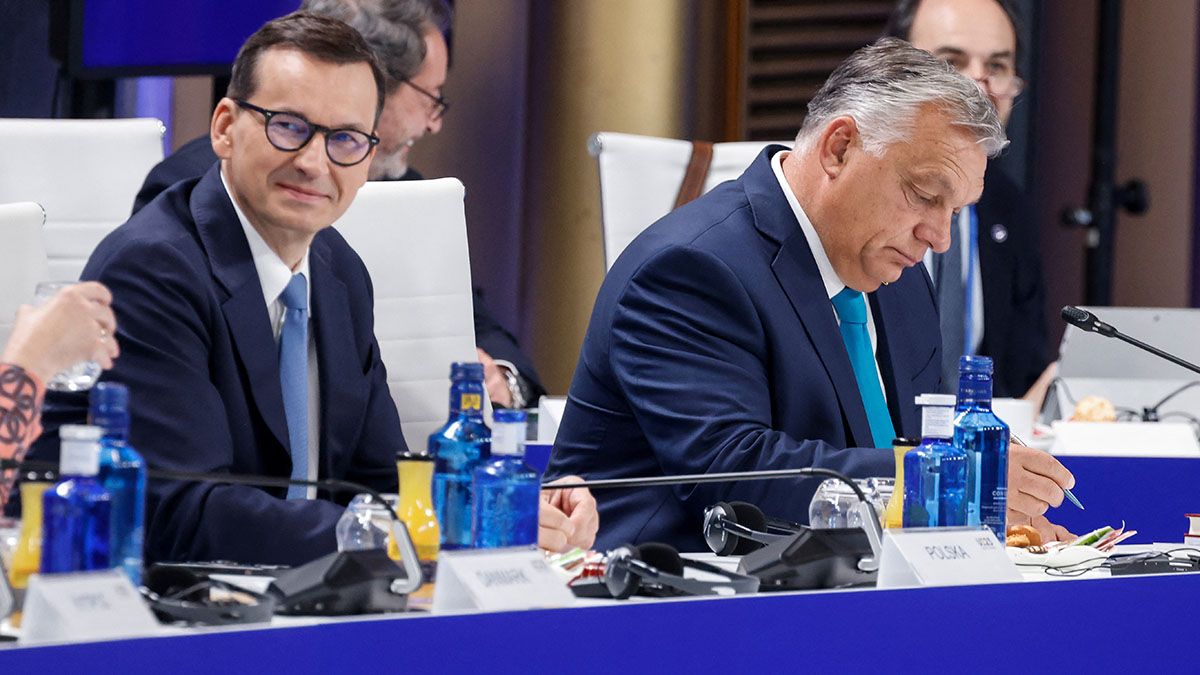 Mateusz Morawiecki: Ha Orbán Viktor erős álláspontja nem érvényesült volna, akkor káosz alakult volna ki Budapesten és Varsóban is (VIDEÓ)